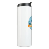 Bouteilles Isothermes Mont Blanc France Étoiles Lune (Tourné sur la gauche)