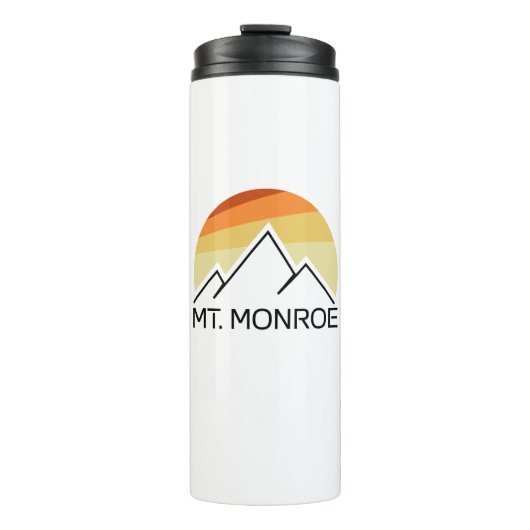 Bouteilles Isothermes Mont Monroe New Hampshire Retro (Devant)