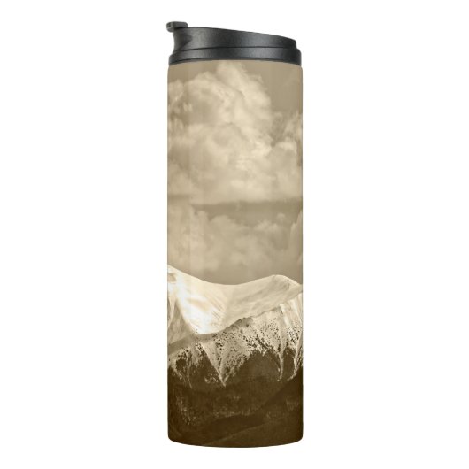 Bouteilles Isothermes montagne de fagaras roumanie (Tourné sur la droite)