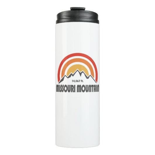 Bouteilles Isothermes Montagne du Missouri (Devant)