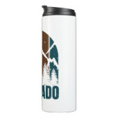 Bouteilles Isothermes Monts du Colorado Rétro (Tourné sur la droite)