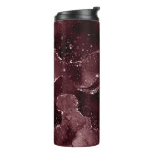 Bouteilles Isothermes Moody Agate | Vin Bordeaux Sangria Merlot Maroon (Tourné sur la gauche)