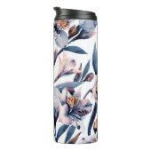 Bouteilles Isothermes Moody Alstroemeria : Motif des fleurs d'aquarelle (Tourné sur la droite)