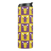 Bouteilles Isothermes Moose Head Pop Art tumbler (Tourné sur la gauche)