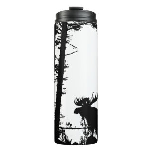 Bouteilles Isothermes Moose Silhouette Thermique Tumbler