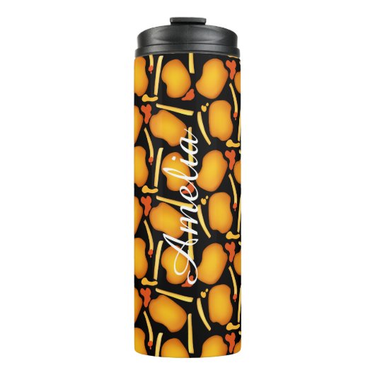 Bouteilles Isothermes Morsures De Poulet Fraisées De Pomme De Terre (Devant)