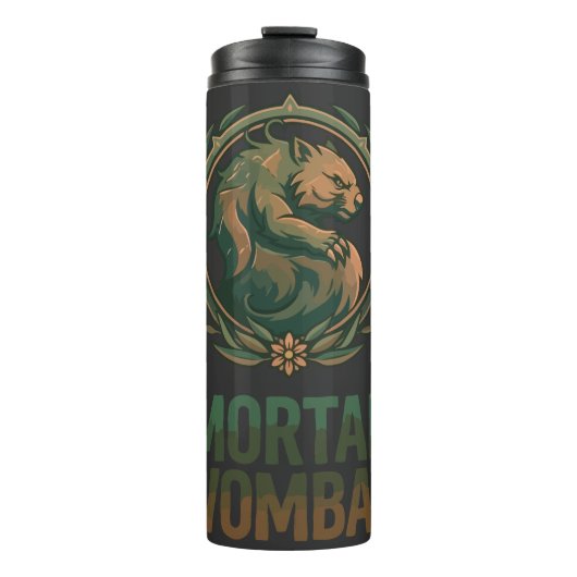 Bouteilles Isothermes Mortal Wombat (Devant)