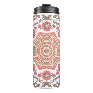Bouteilles Isothermes Mosaic Floral Star : Motif sans couture