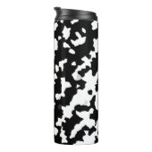 Bouteilles Isothermes Mosaïque Abstraite irrégulière Camo noir et blanc (Tourné sur la droite)