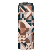 Bouteilles Isothermes Mosaïque géométrique colorée, fond abstrait. (Dos)