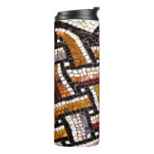 Bouteilles Isothermes Mosaïque romaine couleur automne (Tourné sur la gauche)