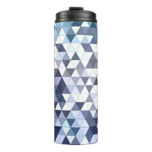 Bouteilles Isothermes Mosaïque triangulaire géométrique et colorée : abs