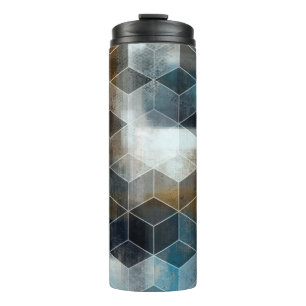 Bouteilles Isothermes mosaïques murales numériques colorées design, arri