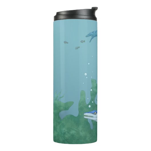 Bouteilles Isothermes Mosasaure (Tourné sur la gauche)