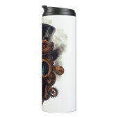 Bouteilles Isothermes Moteur de crâne Steampunk (Tourné sur la droite)