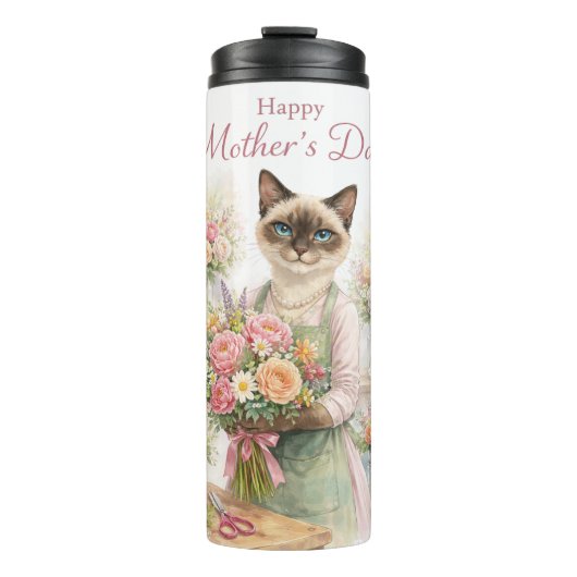 Bouteilles Isothermes Mother’s Day Florist Cat  (Devant)