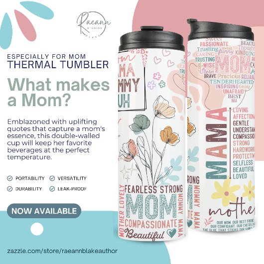 Bouteilles Isothermes Mother's Day What Make a Mom Quotes