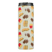 Bouteilles Isothermes Motif 2 d'aliments de préparation rapide (Dos)