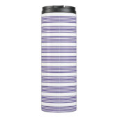 Bouteilles Isothermes Motif à cinq bandes Ultra violet et blanc (Dos)