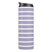 Bouteilles Isothermes Motif à cinq bandes Ultra violet et blanc (Tourné sur la droite)