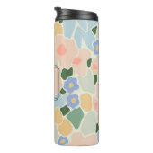 Bouteilles Isothermes Motif à fleurs rose clair de Monogram Pastel (Tourné sur la droite)