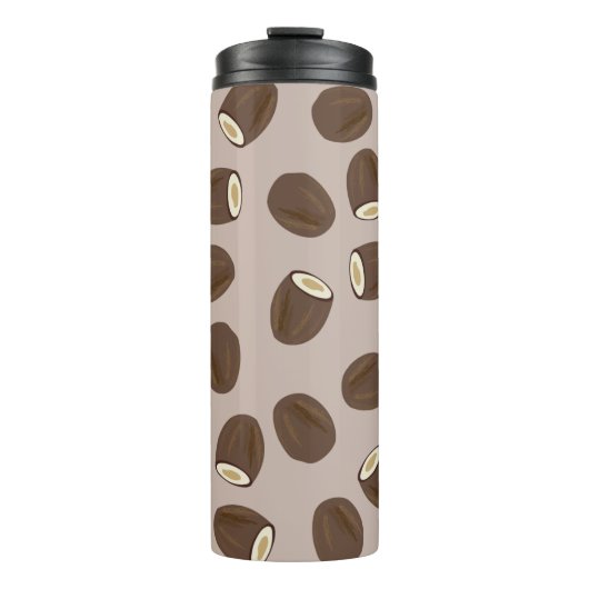 Bouteilles Isothermes Motif à la noix de coco (Devant)