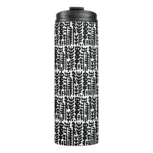 Bouteilles Isothermes Motif à l'encre noire d'arbre de course