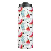 Bouteilles Isothermes Motif abstrait de pastèque (Devant)