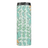 Bouteilles Isothermes Motif Abstrait fleuri sans soudure (Dos)