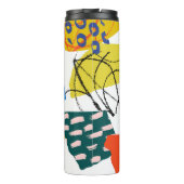 Bouteilles Isothermes Motif Abstrait moderne avec formes. (Dos)