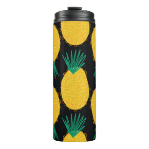 Bouteilles Isothermes Motif abstrait sans ananas. Contemporain