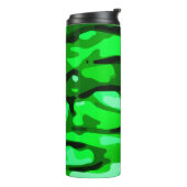 Bouteilles Isothermes Motif Abstrait tendance vert (Tourné sur la gauche)