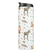 Bouteilles Isothermes Motif animal de bois mou (Tourné sur la droite)