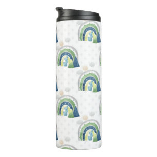 Bouteilles Isothermes Motif arc-en-ciel aquarelle