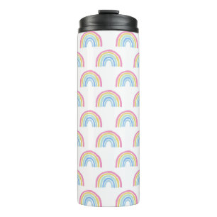 Bouteilles Isothermes Motif arc-en-ciel Pastel