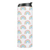 Bouteilles Isothermes Motif arc-en-ciel Pastel (Tourné sur la gauche)