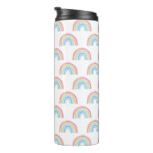 Bouteilles Isothermes Motif arc-en-ciel Pastel (Tourné sur la droite)