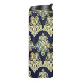 Bouteilles Isothermes motif arrière - plan numérique aquarelle sur textu (Tourné sur la gauche)