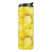 Bouteilles Isothermes Motif au citron 2 (Tourné sur la gauche)