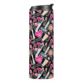 Bouteilles Isothermes Motif au néon de maquillage (Tourné sur la gauche)