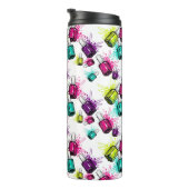 Bouteilles Isothermes Motif au néon de vernis à ongles (Tourné sur la droite)