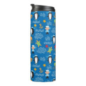 Bouteilles Isothermes motif avec le thème de mer (Tourné sur la droite)