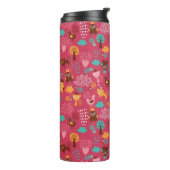 Bouteilles Isothermes Motif avec les oiseaux et les chats mignons (Tourné sur la gauche)