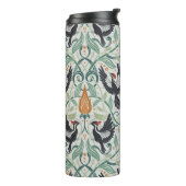 Bouteilles Isothermes Motif avec pic-blanc à bec ivoire (Tourné sur la gauche)