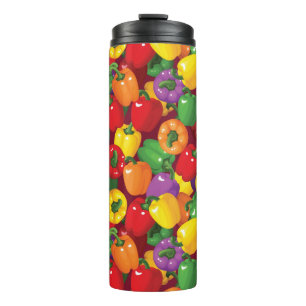 Bouteilles Isothermes Motif Bell Pepper