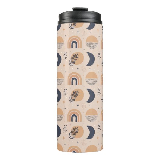 Bouteilles Isothermes Motif bio Boho (Devant)