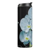 Bouteilles Isothermes Motif blanc d'orchidées d'aquarelle (Tourné sur la gauche)