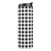 Bouteilles Isothermes Motif blanc gris gris (Tourné sur la gauche)