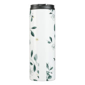 Bouteilles Isothermes Motif blanc Jasmine (Dos)