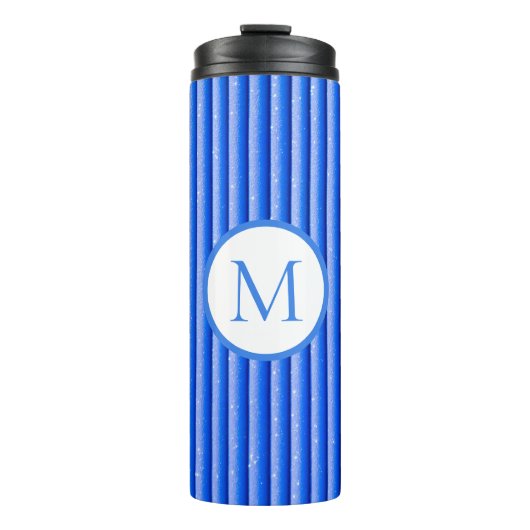 Bouteilles Isothermes Motif Bleu (Devant)